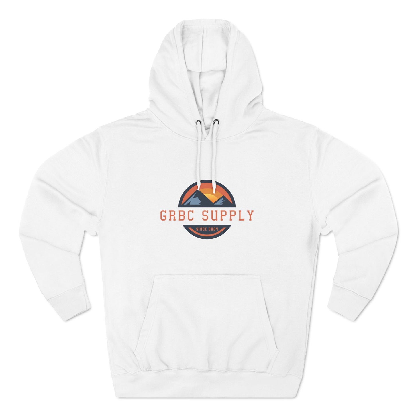 Three-Panel Fleece Hoodie with GRBC logo