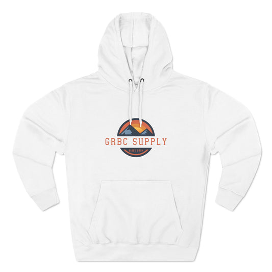 Three-Panel Fleece Hoodie with GRBC logo