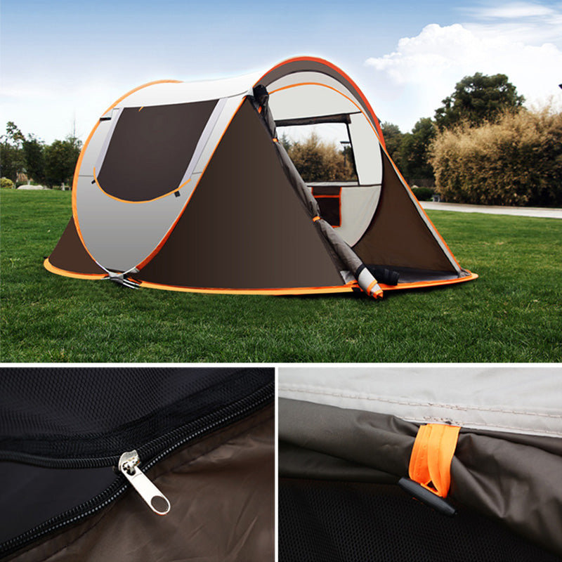 Large Capacity 5 Person Automatic Pop Up Camping Tent