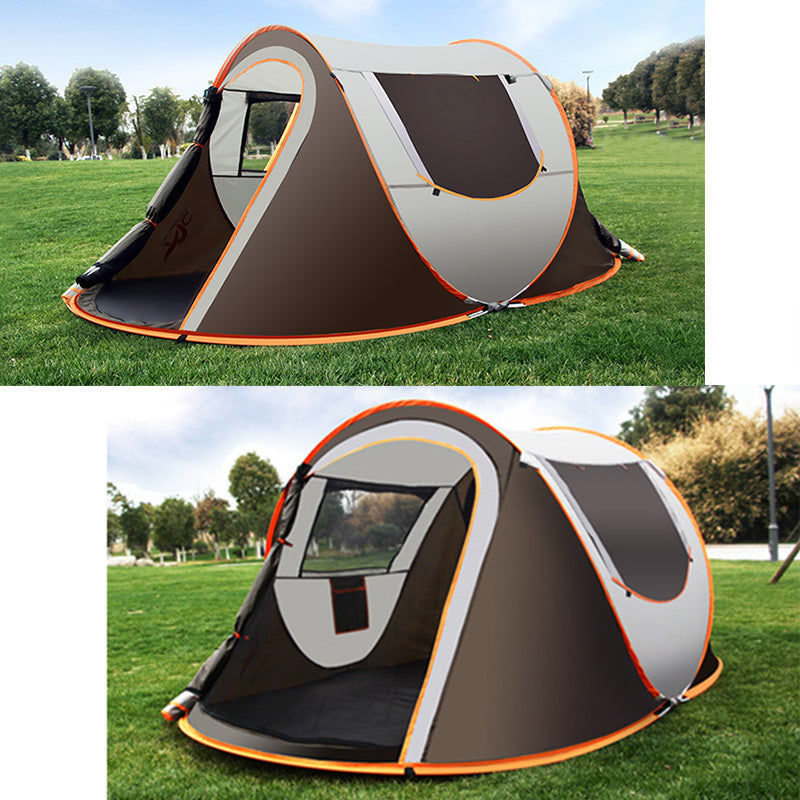 Large Capacity 5 Person Automatic Pop Up Camping Tent